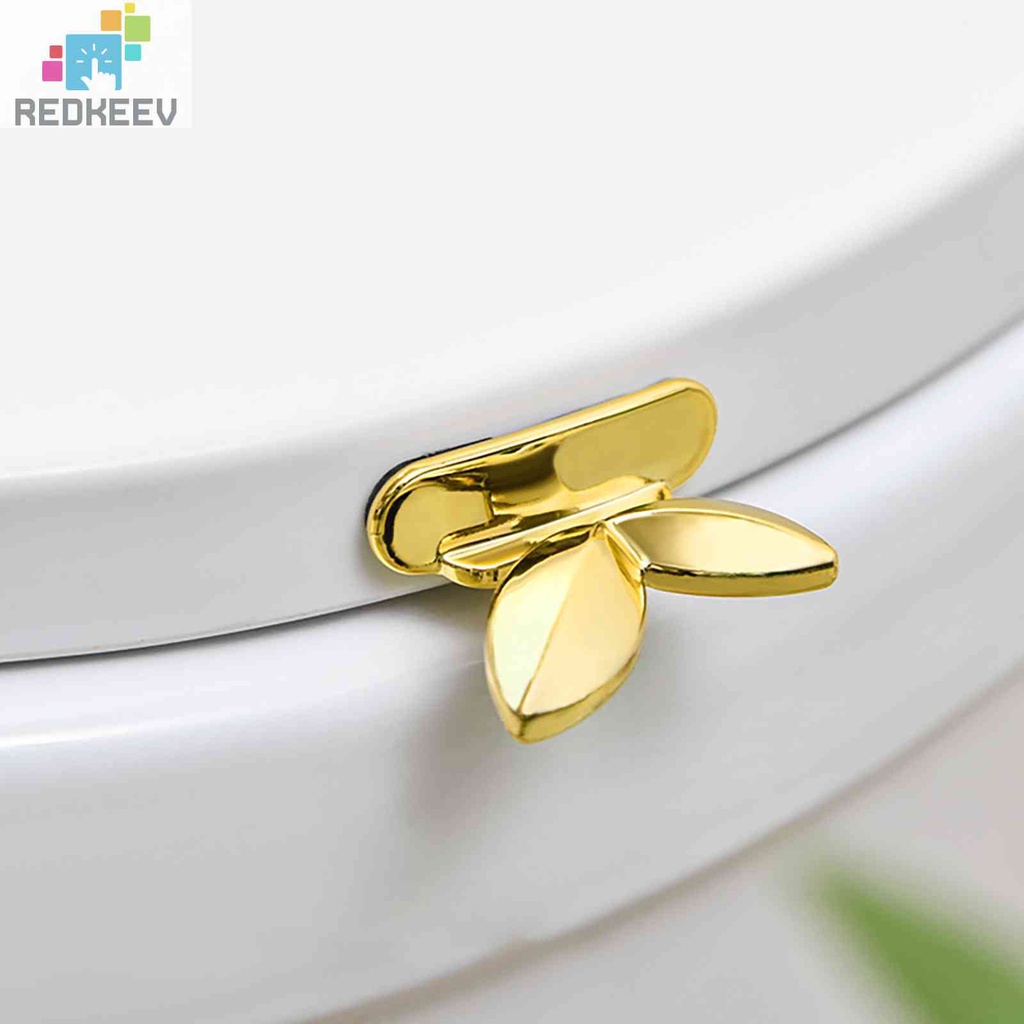 Set 2 Tay Cầm Cửa Tủ Không Cần Khoan Tiện Dụng Cho Phòng Tắm