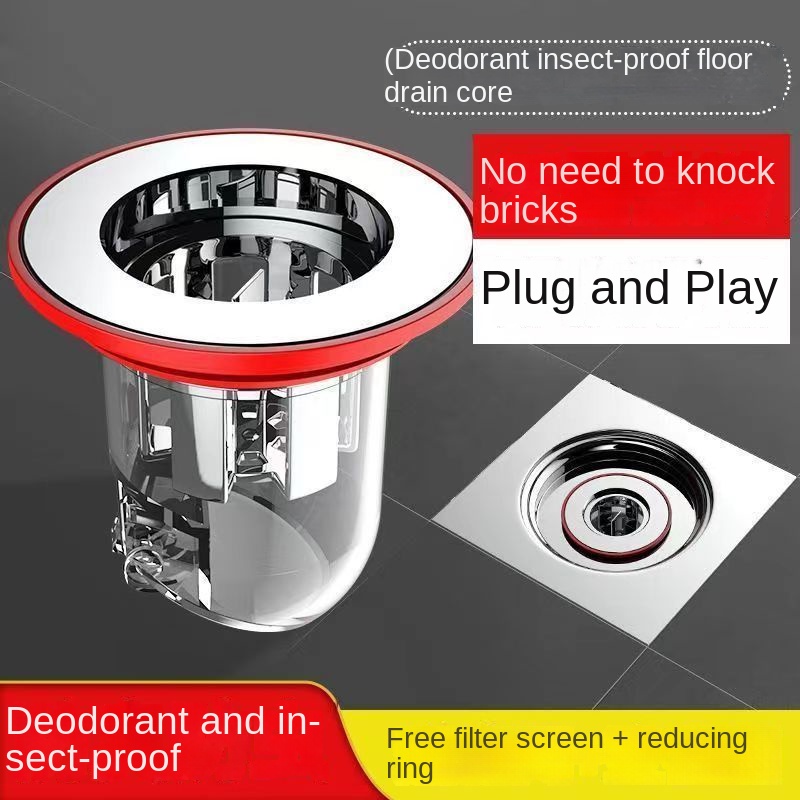 Nắp Đậy Cống Thoát Nước Bồn Cầu Khử Mùi Hôi Chống Côn Trùng Thông Dụng