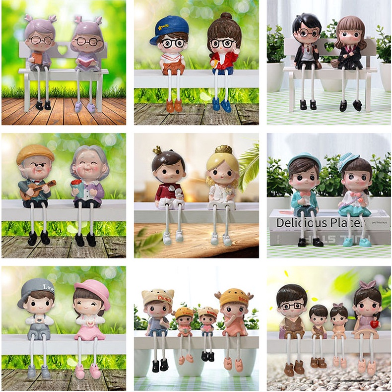 Búp Bê Hoạt Hình Treo Chân Trang Trí Phòng Khách Cho Bé