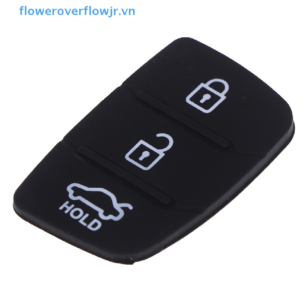 Vỏ Cao Su Bọc Chìa Khóa Xe Hơi Thay Thế Dạng Gập 3 Nút