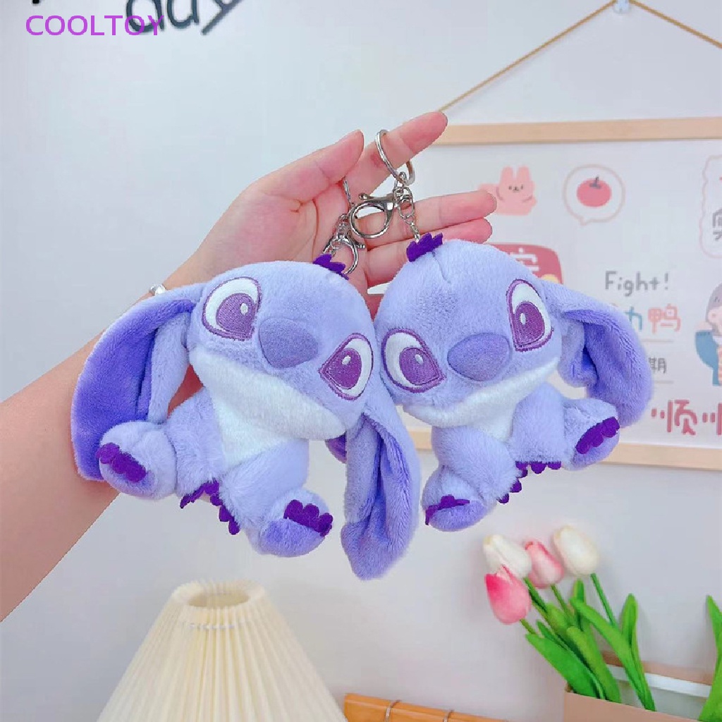Móc Khóa Hình Stitch Nhồi Bông Hoạt Hình Dễ Thương