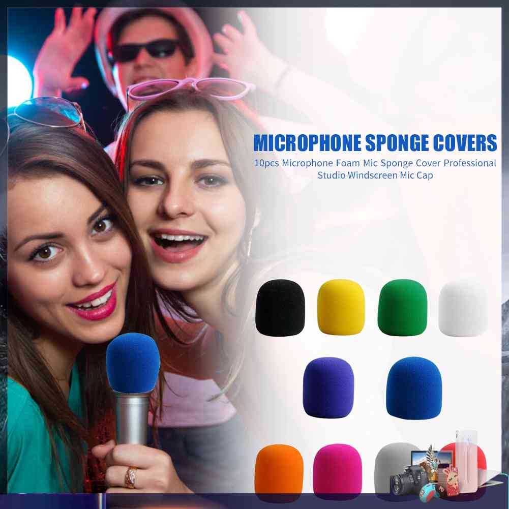 Set 30 / 20 / 10 Mút Xốp Bọc Bảo Vệ Micro Chuyên Nghiệp