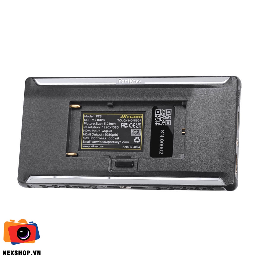 Màn hình Portkeys PT6 Professional Streaming Monitor  4K HDMI | Hàng chính hãng | Bảo hành 12 tháng