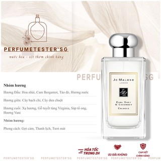 Nước hoa Jo Malone Earl Gray & Cucumber