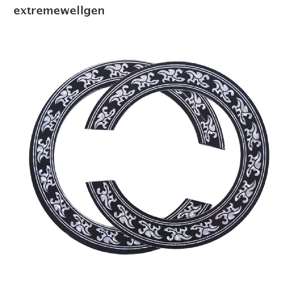 Miếng Dán Lỗ Âm Thanh Bằng PVC Cứng Kích Thước 104mm 94mm inch Cho Đàn Guitar