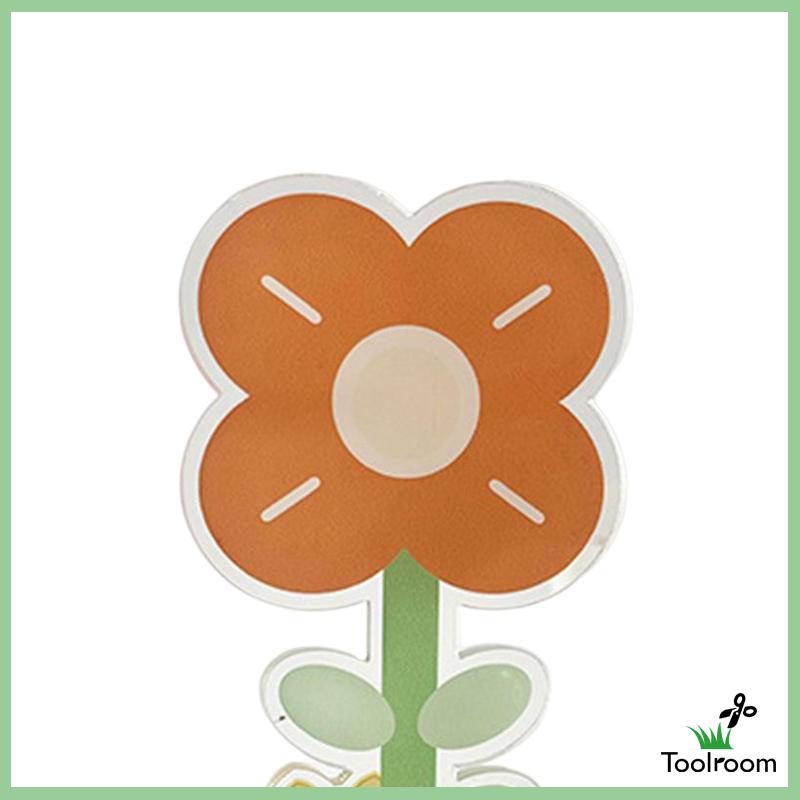 Giá Đỡ Số Bàn Bằng Acrylic Hình Bông Hoa Độc Đáo Trang Trí Nhà Cửa