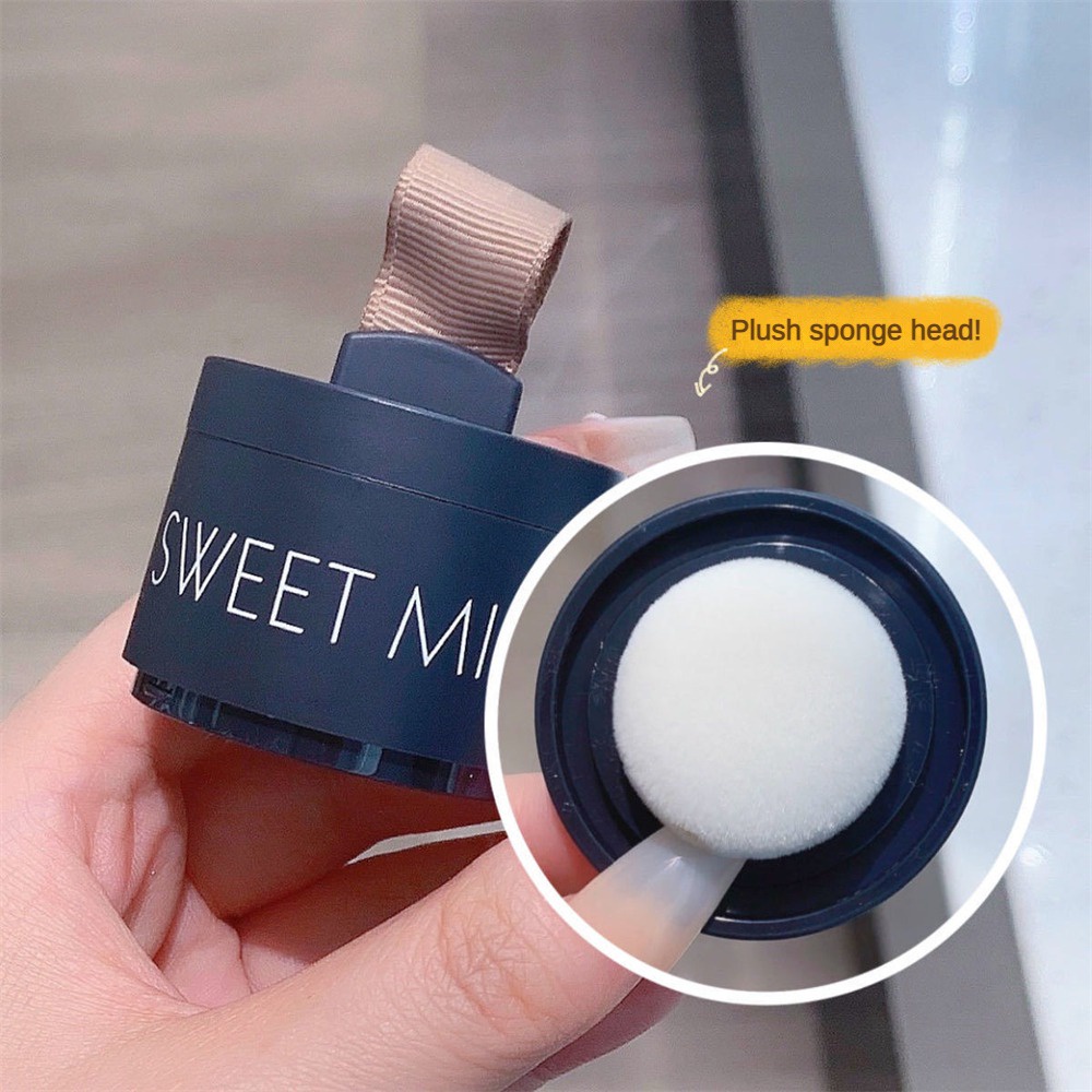 Đen Chống Thấm Nước Chân Bột/Chân Tóc Che Khuyết Điểm Đường Viền/Mờ Tóc Tự Nhiên Dòng Bóng JULYSTAR