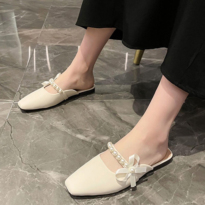 Dép Lười Chống Trượt Đơn Giản Thời Trang Hàn Quốc Cho Nữ