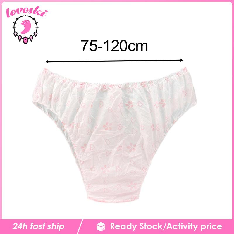 Bộ 100 Quần Lót Một Lớp Thoáng Khí Tùy Chỉnh Tiện Dụng Cho Salon / SPA