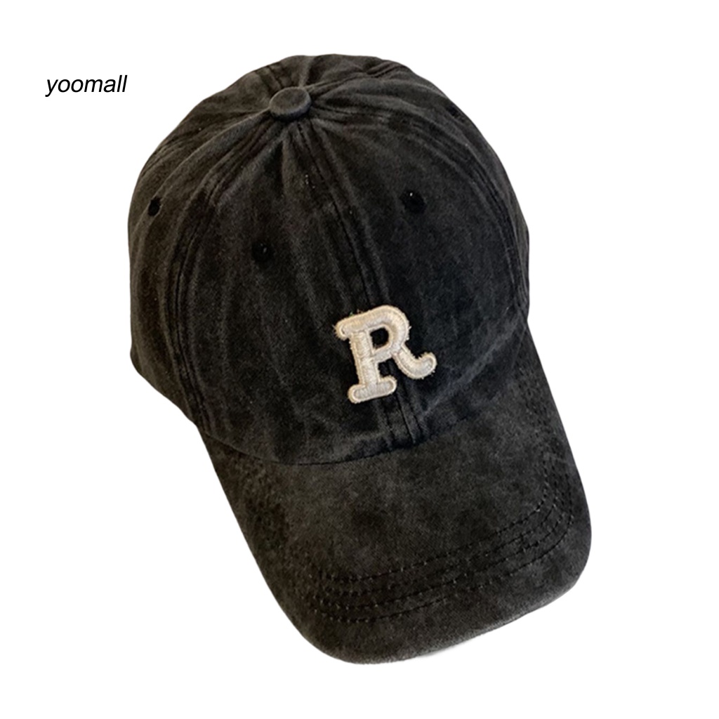 Mũ Lưỡi Trai Thêu Chữ Chống Nắng Có Thể Giặt Được Thời Trang Cho Nam Và Nữ