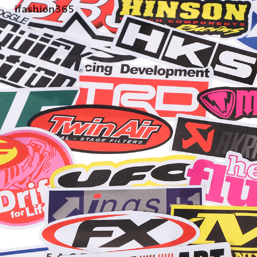 100 Nhãn Dán Graffiti Trang Trí Ván Trượt / Xe Hơi / Xe Máy Thời Trang ifashion365