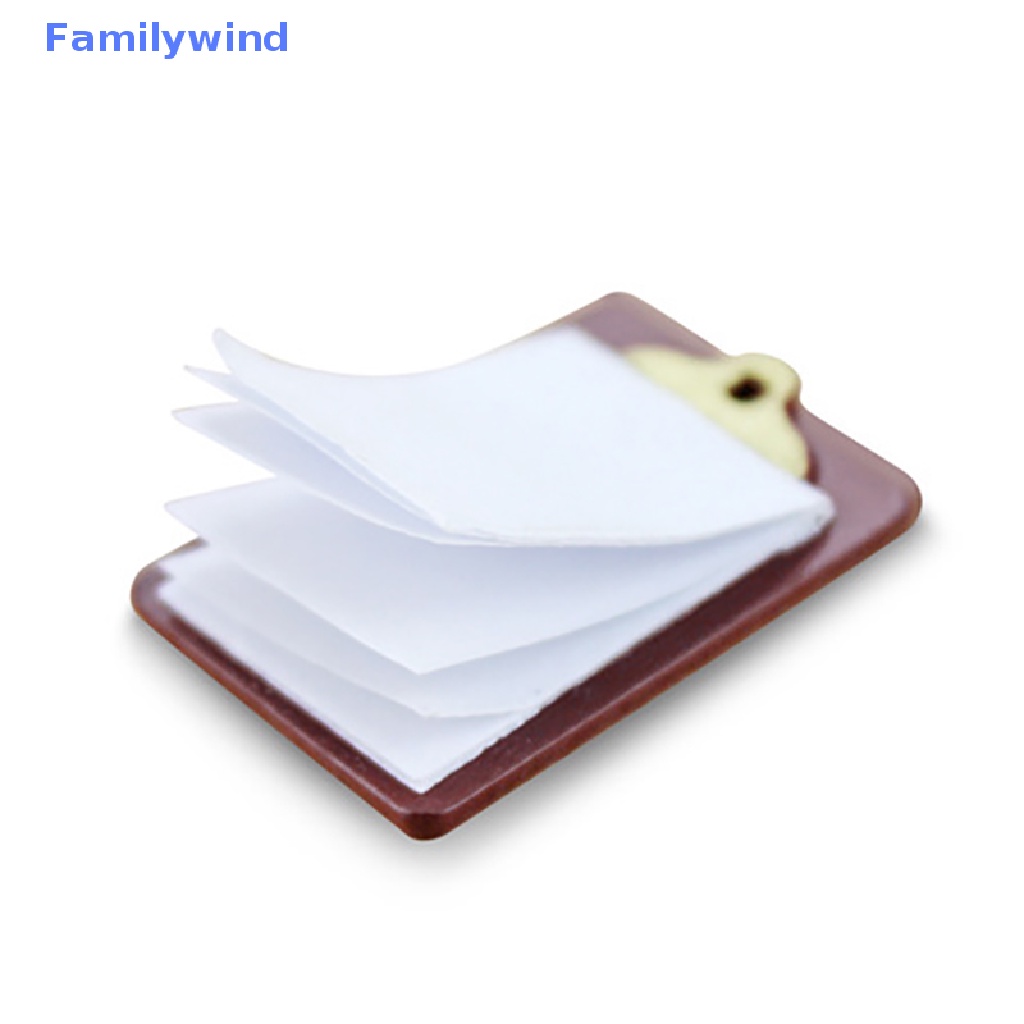 Sổ Tay Đồ Chơi Dạng Kẹp Tiện Dụng Cho Nhà Búp Bê