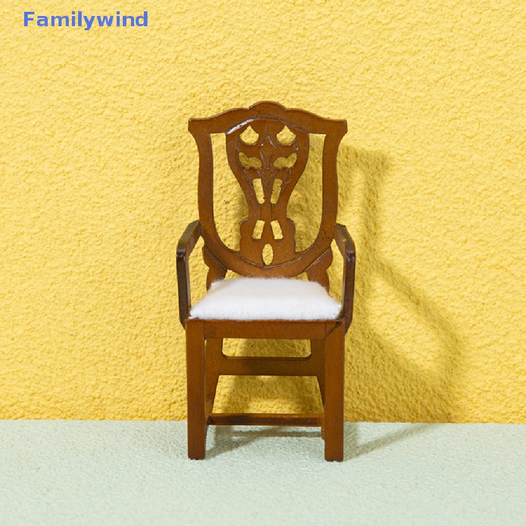 Mô Hình Ghế Ngồi Phong Cách Châu Âu Cổ Điển 1: 12 Trang Trí Nhà Búp Bê