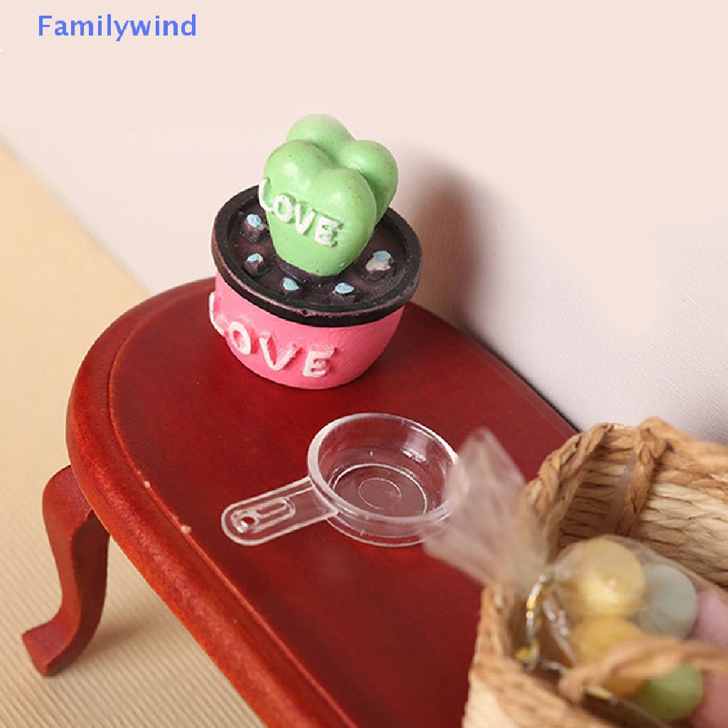 Set 2 Chảo Mini Bằng Nhựa Trong Suốt Dùng Trang Trí Nhà Búp Bê