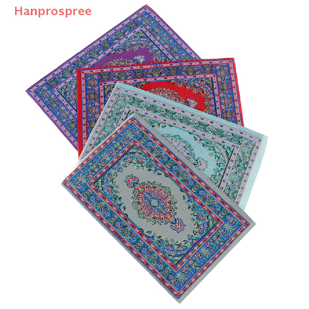 Thảm mini Xinh Xắn Cho Nhà Búp Bê Tỉ Lệ 1: 12