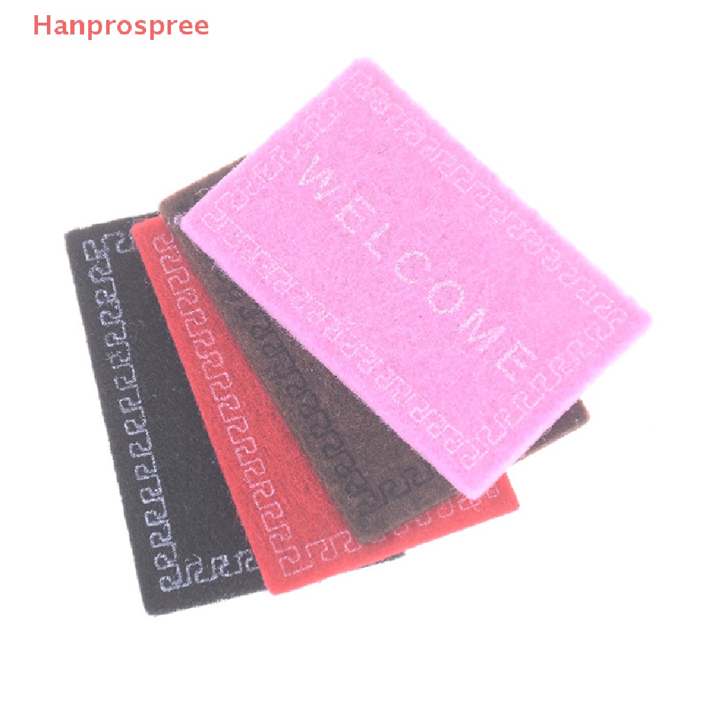 Hanprospree > Thảm Lót Sàn Chào Mừng Nhà Búp Bê Đồ Chơi Trẻ Em well