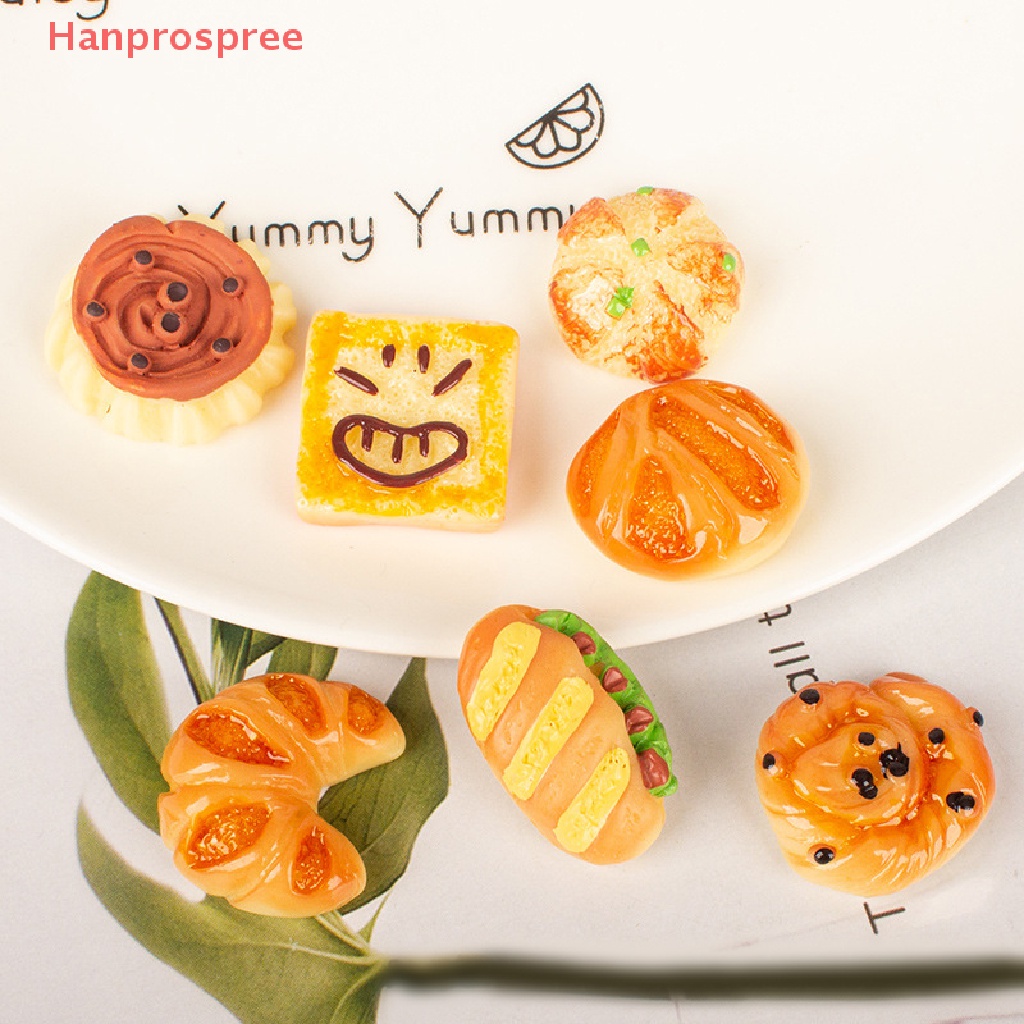 Bộ 6 Mô Hình Bánh Mì Mini Trang Trí Nhà Búp Bê