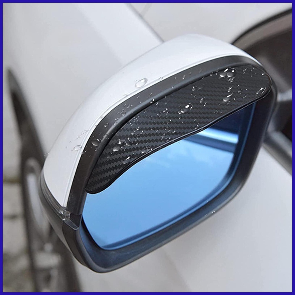 Bộ 2 Gương Chiếu Hậu Tự Dính Chống Nước Mưa Tiện Dụng Cho Xe Hơi