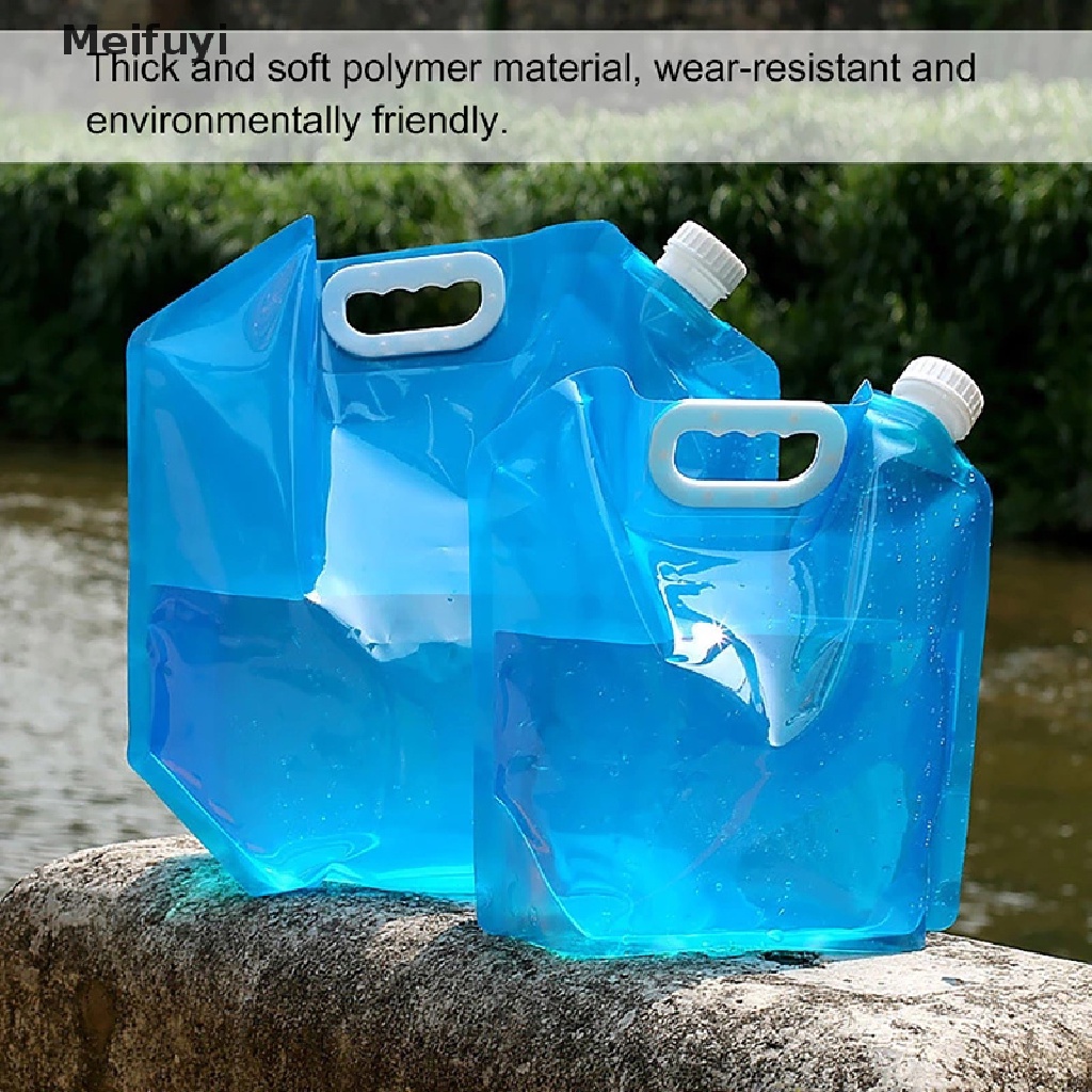Túi Đựng Nước An Toàn Bằng PE Dung Tích Lớn Có Thể Gấp Gọn Tiện Dụng