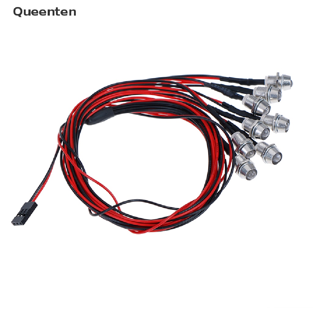 Bộ 8 Đèn LED 5mm Cho Xe Điều Khiển Từ Xa
