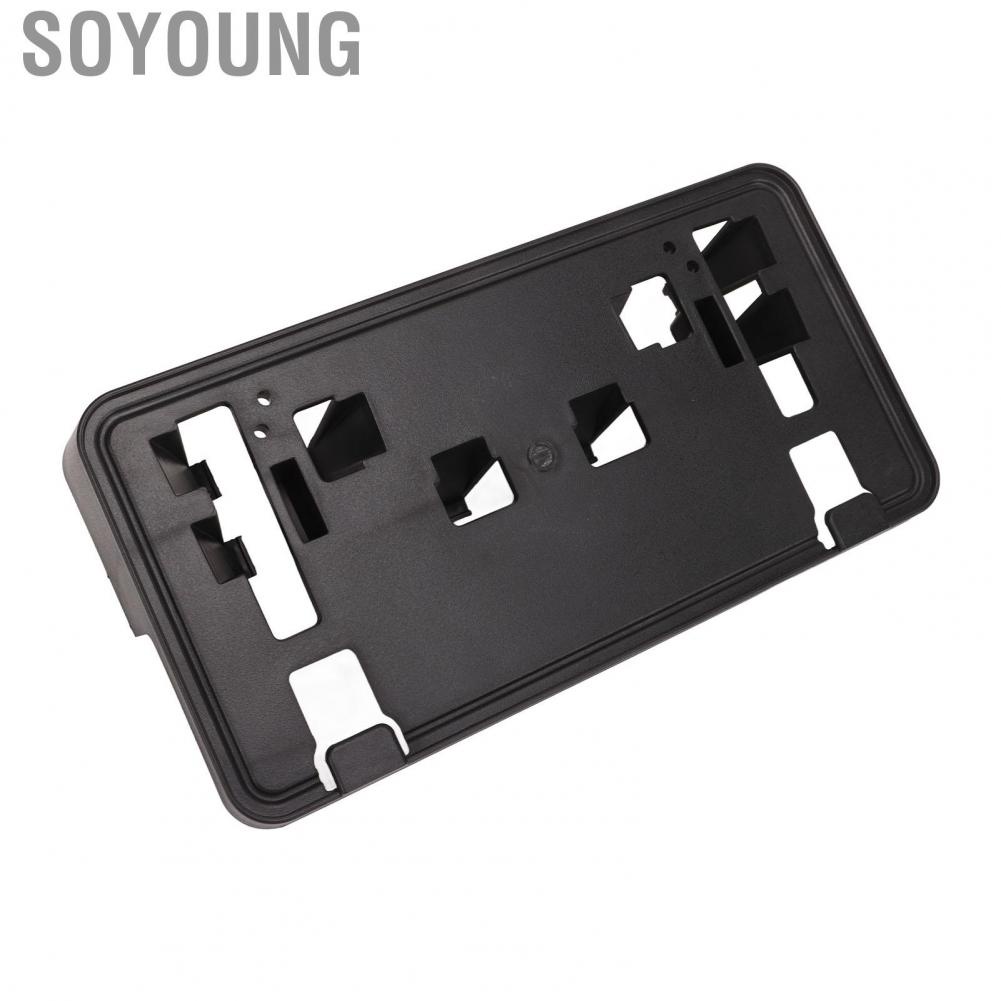 Soyoung Bumper License Plate Bracket  ML3Z 17A385 BB Scratch Resistant Precise Exquisite Craftsmanship Front Perfect Fit for Car