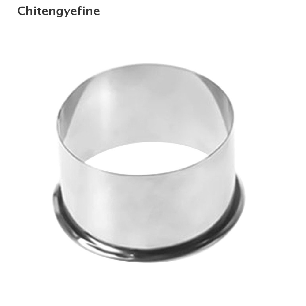 Khuôn Cắt Bột Làm Bánh Bao Hình Tròn Bằng Thép Không Gỉ 3 Kích Cỡ