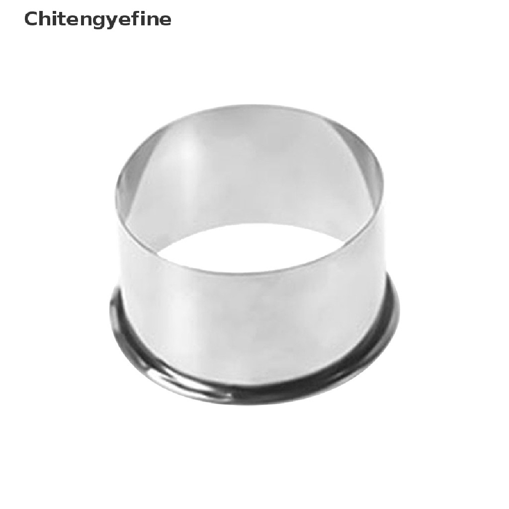 Khuôn Cắt Bột Làm Bánh Bao Hình Tròn Bằng Thép Không Gỉ 3 Kích Cỡ