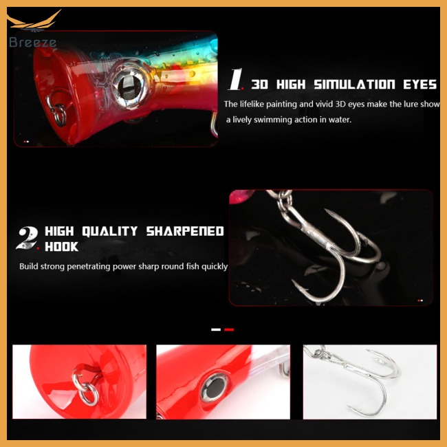 Mồi Câu Cá Giả Bằng Nhựa Cứng Mắt 3d 13cm / 43g