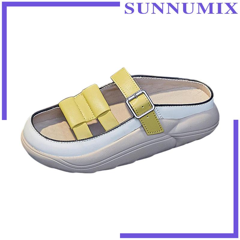 [Sunnimix] Xăng đan Trượt Mềm Chống Thấm Nước Cho Nữ