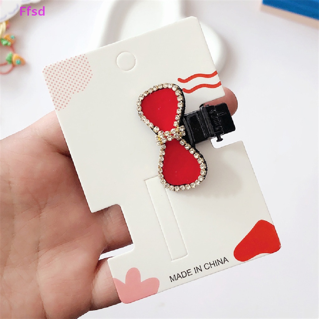 Set 50 Thẻ Giấy Trưng Bày Kẹp Tóc / Trang Sức 2 Lỗ Tiện Dụng DIY