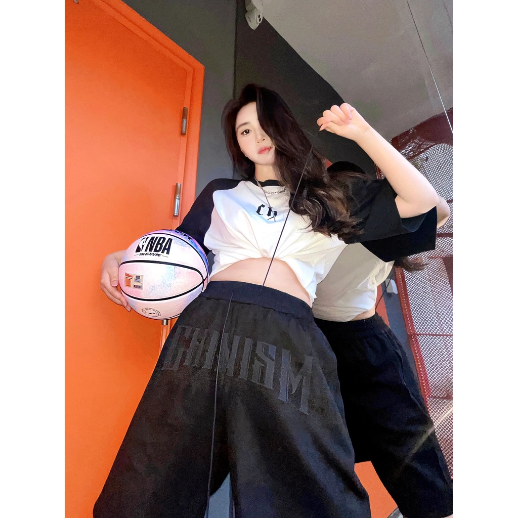 Áo Thun Cotton Tay Ngắn Dáng Rộng In Họa Tiết Độc Đáo Phong Cách Hàn Quốc Thời Trang Cho Nữ