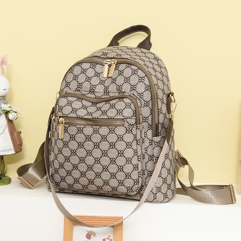 Ba Lô Du Lịch In Họa Tiết Cổ Điển Hợp Thời Trang Cho Nữ