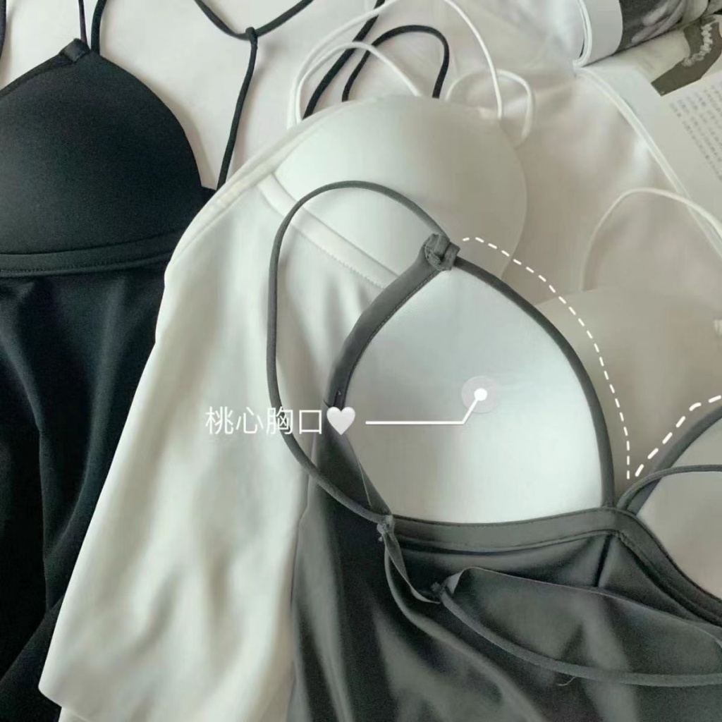 Áo Dây Chéo Ngực Bằng Lụa Lạnh Thời Trang Mùa Hè 2023 BN9D