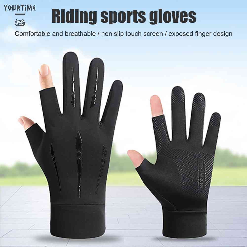 Găng Tay Chống Trượt Thoáng Khí Cho Nam Nữ