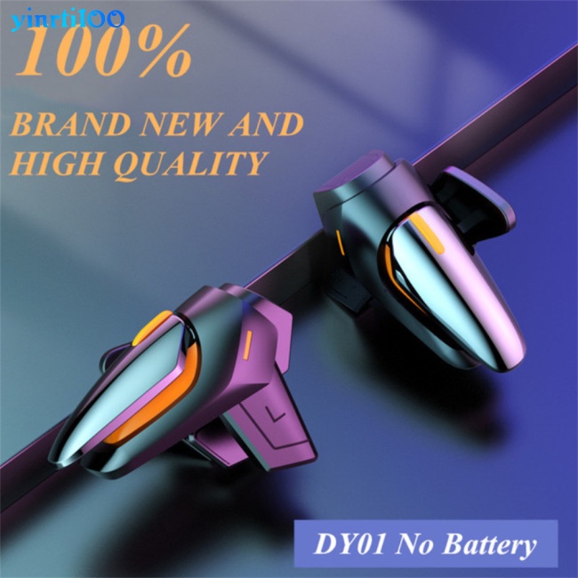 Set 2 Kẹp Hỗ Trợ Điều Khiển Chơi Game Trên Điện Thoại Di Động Dy01 L1r1 Cho Ios Android