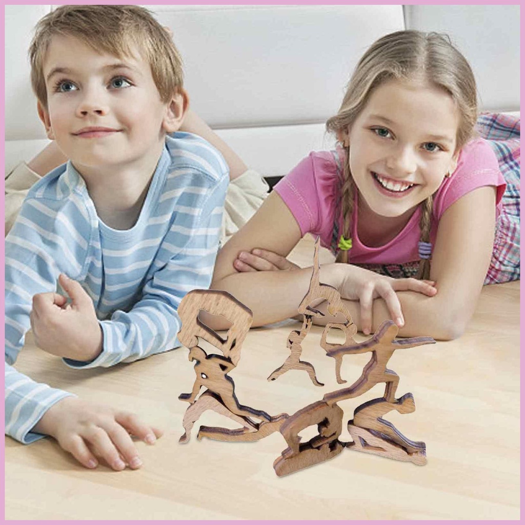 Bộ 12 Món Đồ Chơi Xếp Chồng Cân Bằng Theo Phương Pháp Montessori