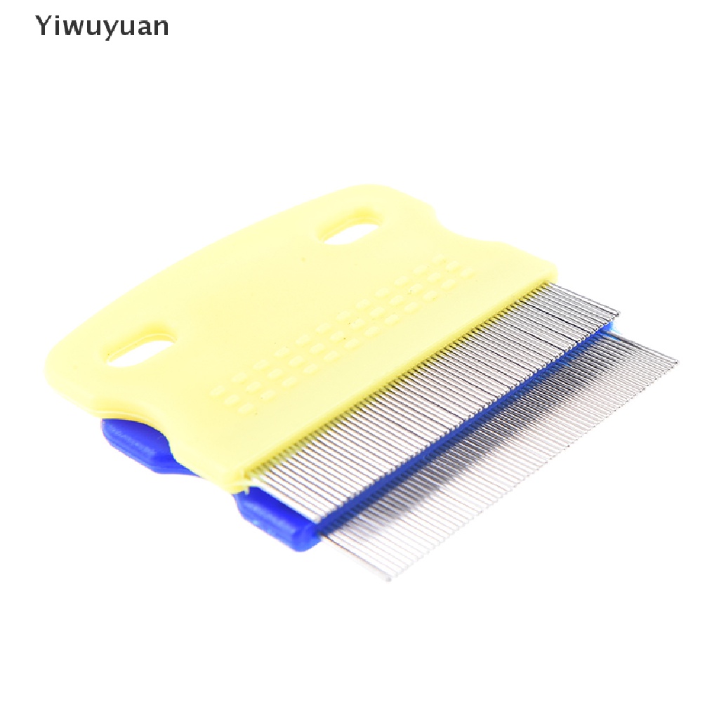 < Yiwuyuan > Lược Chải Lông Chất Liệu Thép Không Gỉ Loại Bỏ Rận Cho Thú Cưng