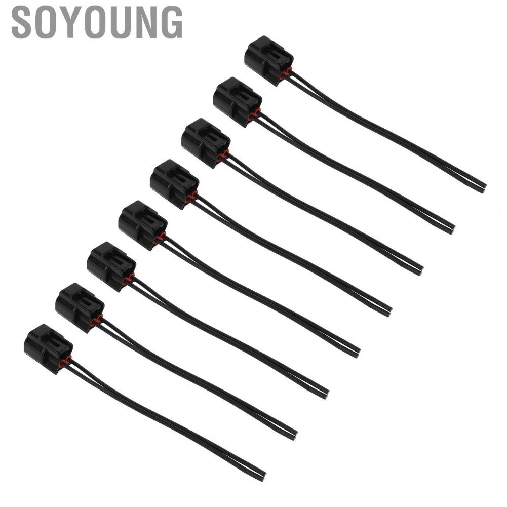 Soyoung Modular Ignition Coil Connector  Impact Resistant High Temperature 8PCS Stable Connection Car Plug for Vehicle