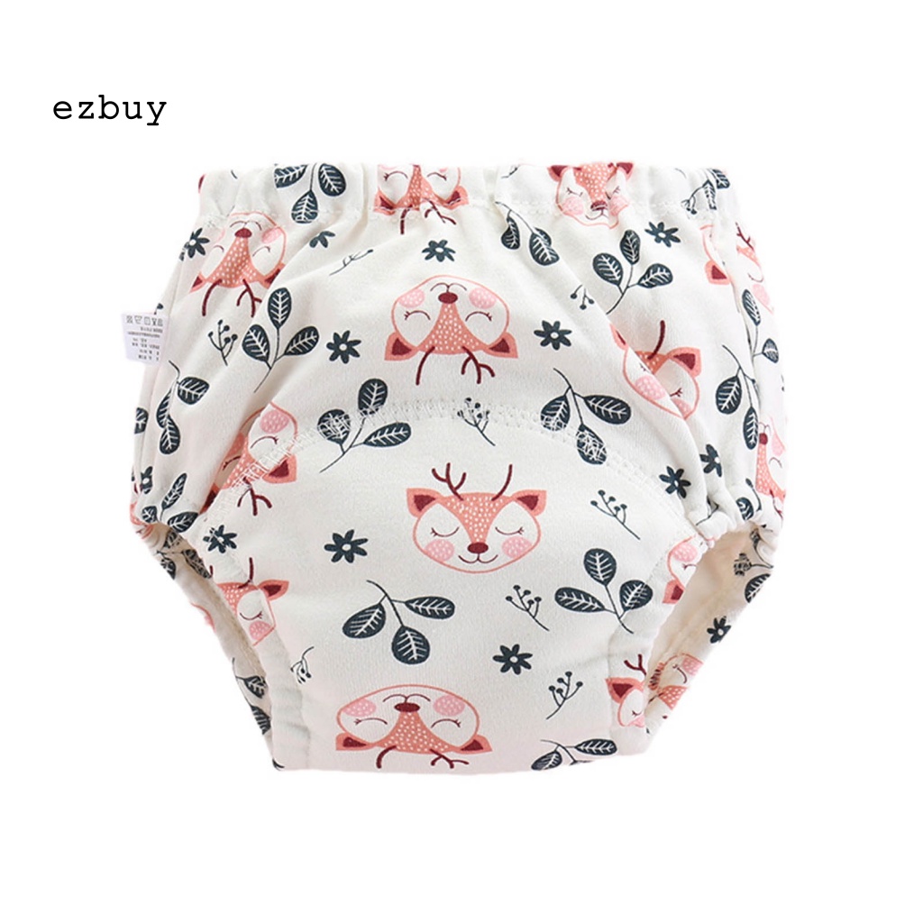 Tã Lót Cotton Thấm Hút Nước Xoay 360 Độ In Họa Tiết Hoạt Hình Chống Thấm Nước Tiện Dụng Cho Bé Sơ Sinh