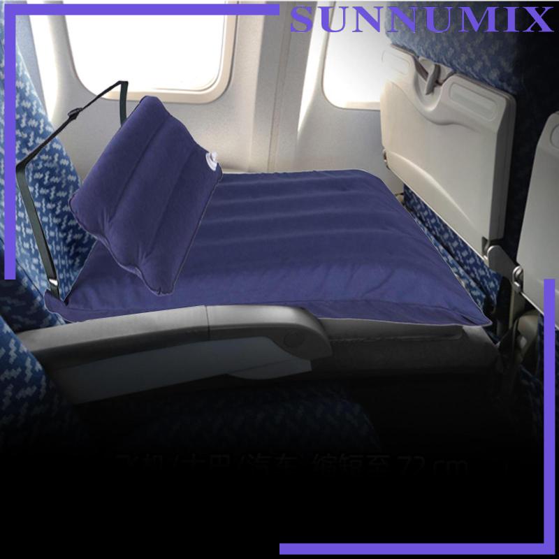 Gối Kê Chân Bơm Hơi Hình Máy Bay Có Thể Điều Chỉnh Dành Cho Trẻ Em