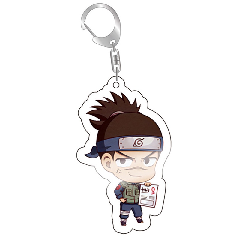 Móc Khóa Acrylic Hình Nhân Vật Anime Naruto Uzumaki Uchiha Sasuke