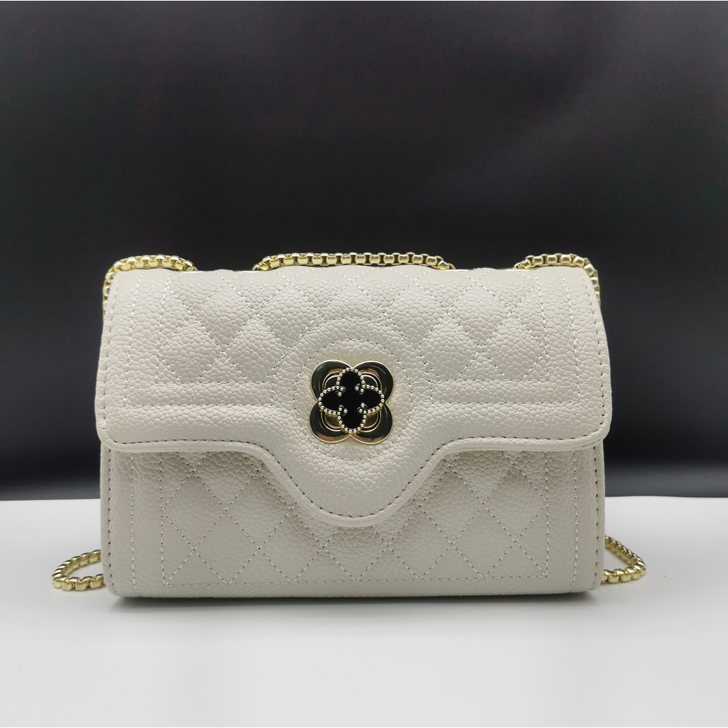 Túi Xách Đeo Chéo Hình Vuông Đính Đá Lấp Lánh Thời Trang Đường Phố Cho Nữ