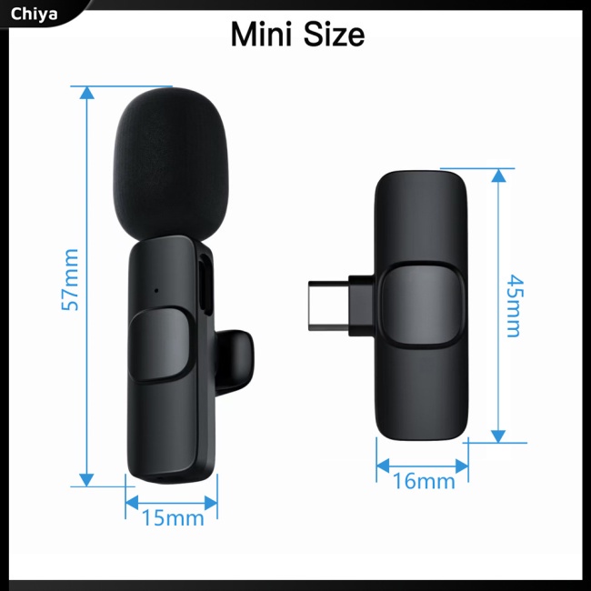 Micro Không Dây Tự Động Giảm Tiếng Ồn Giao Diện Type-c K9