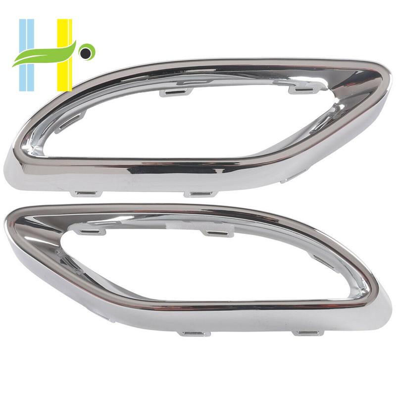 1 Cặp Viền Ốp Ống Xả Phía Sau Cho Mercedes W177 a W238 E W205 C 2058852221,2058852321