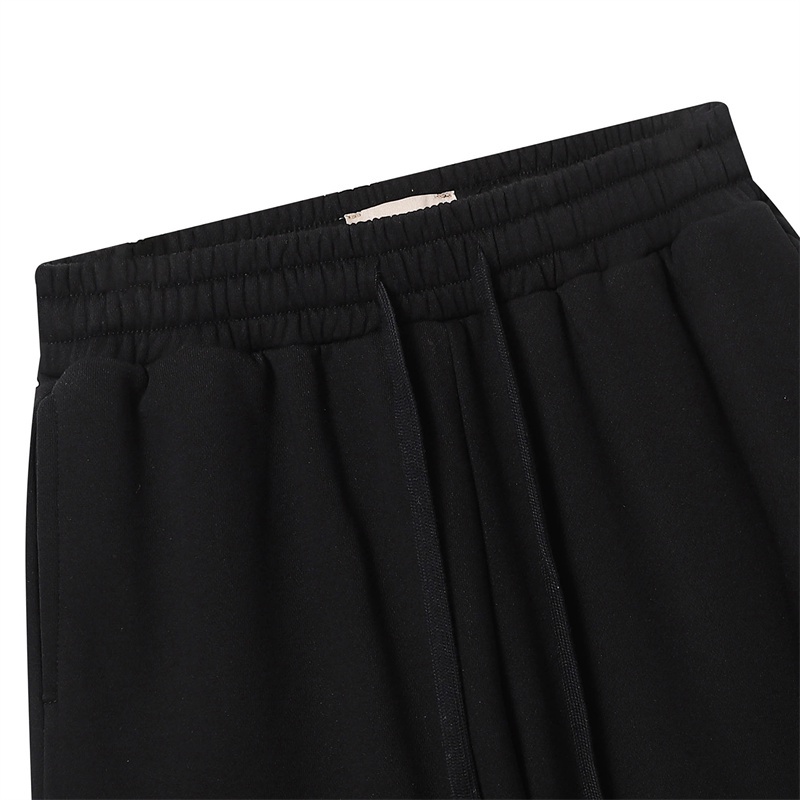 Quần Short Dáng Suông Lưng Thun Co Giãn Tốt In Chữ Năng Động Thời Trang Unisex