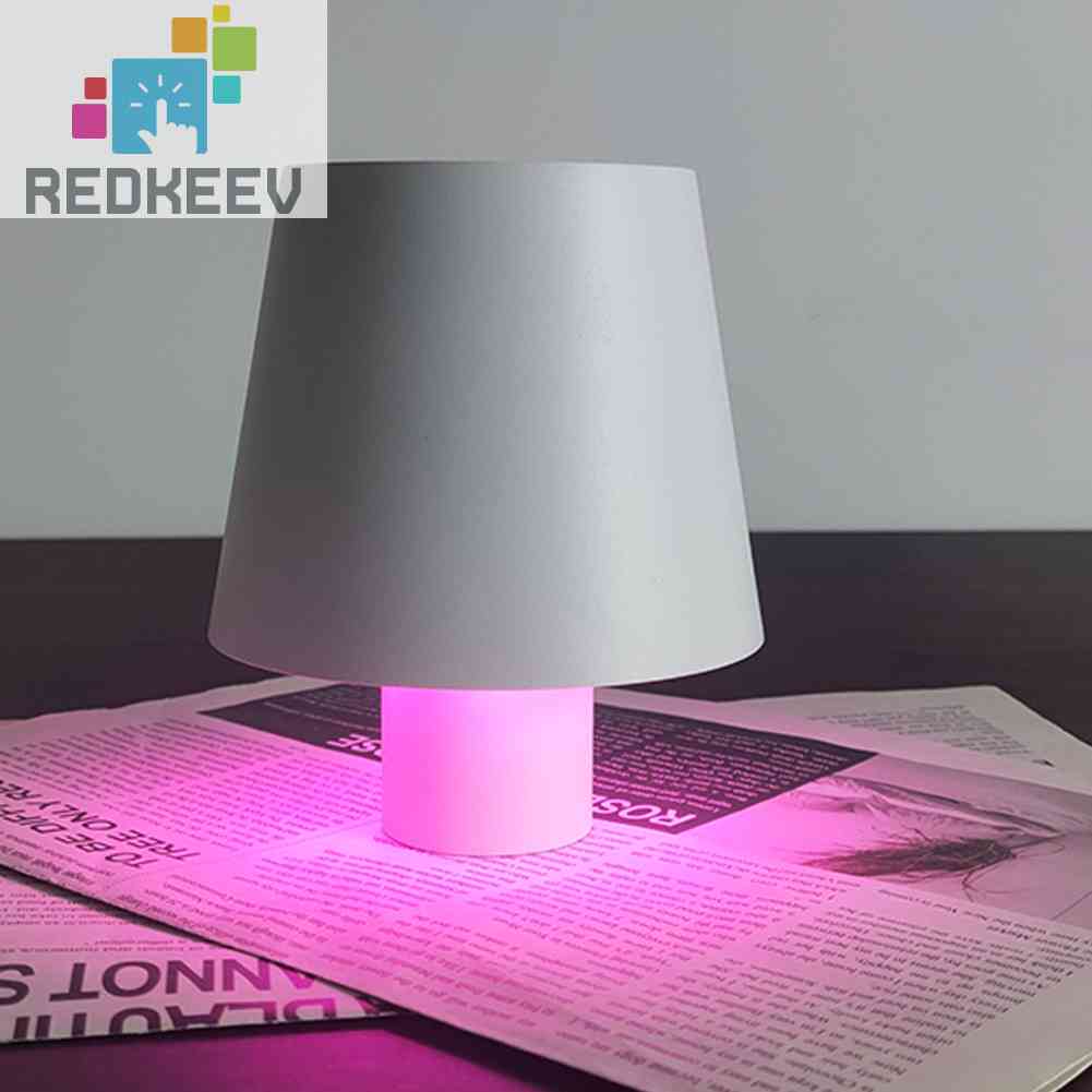 Đầu Đèn LED RGB Cảm Ứng Chạm Để Bàn Trang Trí Đa Ứng Dụng