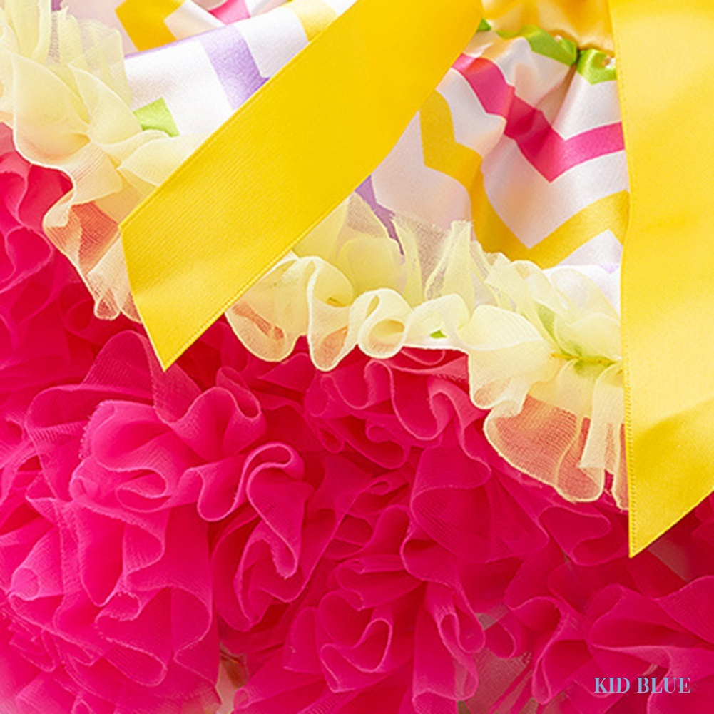 Bộ Áo Liền Quần Kèm Băng Đô Thêu Họa Tiết Trứng Phục Sinh Thời Trang Cho Bé Gái