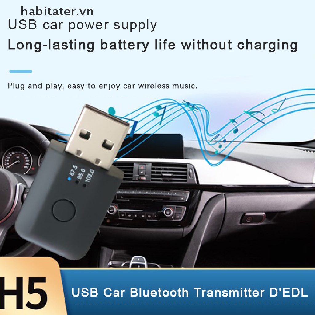 Usb Thu Phát Bluetooth 5.1 Cho Xe Hơi
