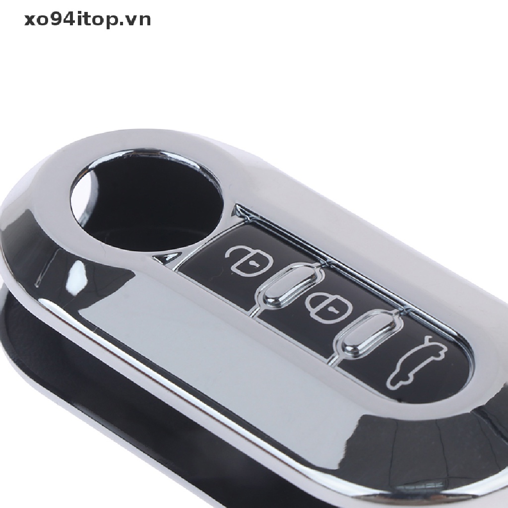 Vỏ Bảo Vệ Chìa Khóa Điều Khiển Từ Xa 3 Nút Gấp Gọn Cho Xe Hơi Fiat Fiat 500 Boyue Lingya