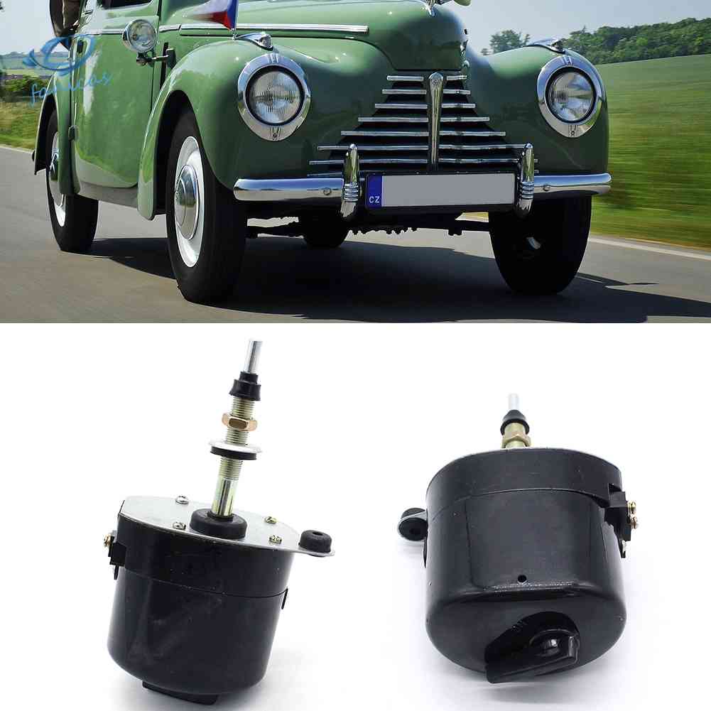 Cần Gạt Nước 12V 105 Độ Chuyên Dụng Cho Kính Chắn Gió Xe Máy Kéo